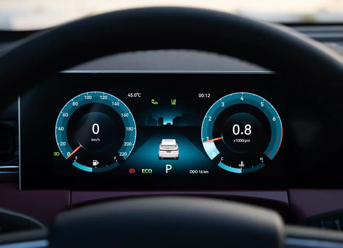 Advanced Digital Instrument Cluster