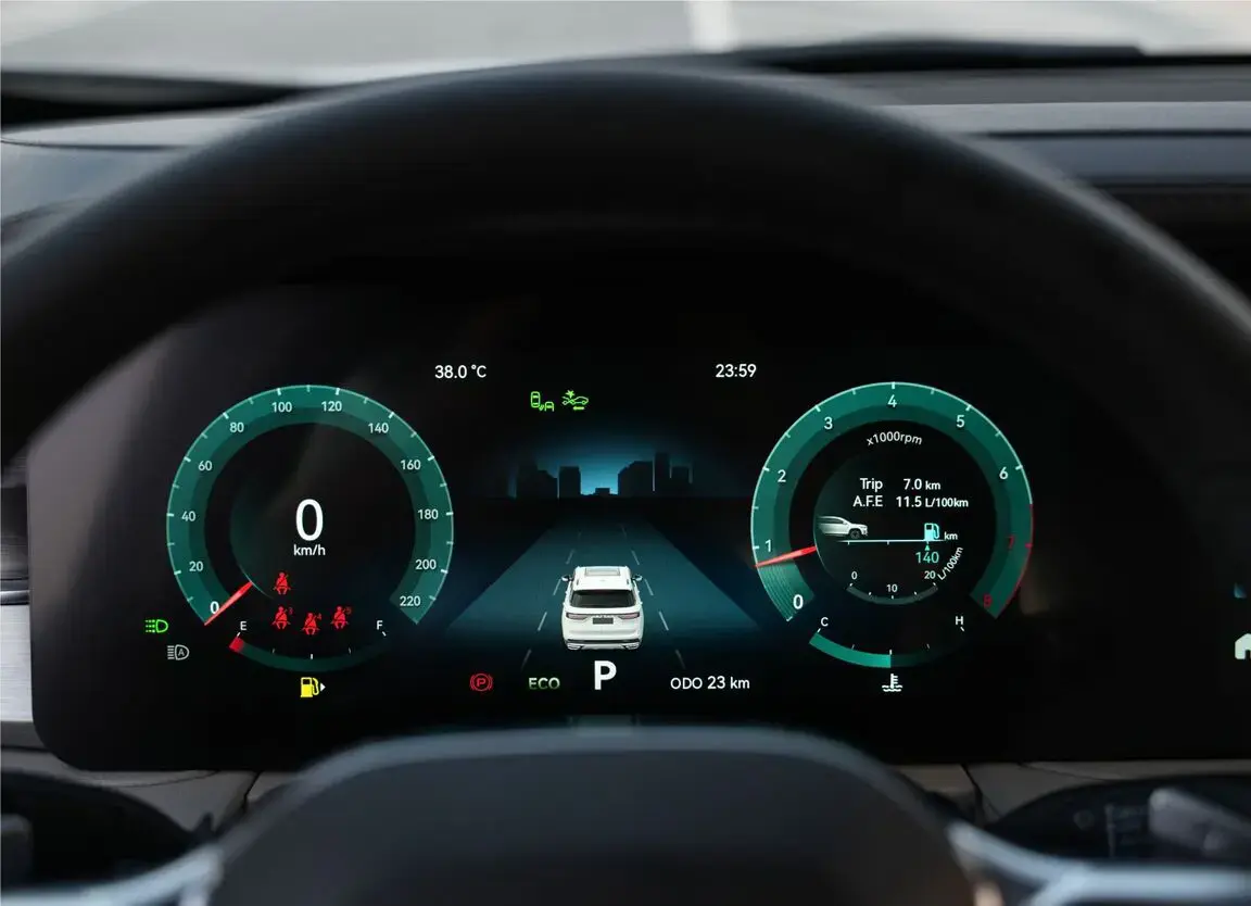 Digital Driver Display