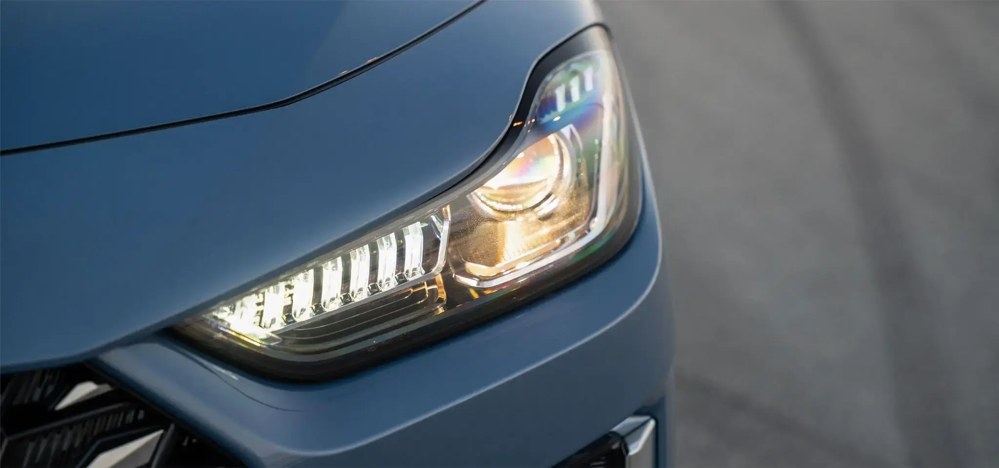 Sleek LED Headlights