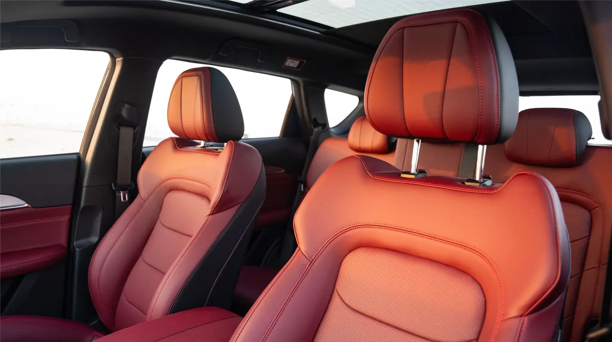 Premium Leather Interior with Spacious Comfort